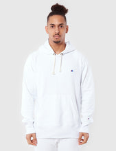 Load image into Gallery viewer, Champion Reverse Weave Hooded Sweat - White
