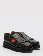 Load image into Gallery viewer, Womens Grenson Ethel Shoe - Black Calf/Grain
