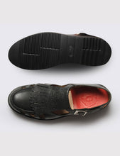 Load image into Gallery viewer, Womens Grenson Ethel Shoe - Black Calf/Grain

