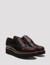 Load image into Gallery viewer, Grenson Womens Lucy Brogue Shoes - Burgundy
