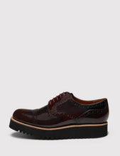 Load image into Gallery viewer, Grenson Womens Lucy Brogue Shoes - Burgundy
