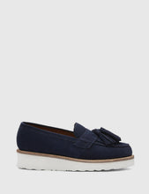 Load image into Gallery viewer, Grenson Womens Clara Suede Loafer - Navy
