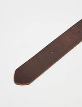 Load image into Gallery viewer, Levis Classic Top Logo Buckle Leather Belt - Dark Brown
