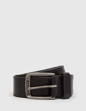 Load image into Gallery viewer, Levis Classic Logo Buckle Leather Belt - Black
