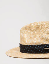 Load image into Gallery viewer, Stetson Reidsville Wheat Straw Trilby Hat - Natural
