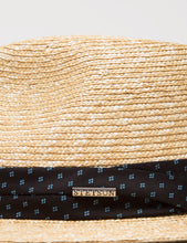 Load image into Gallery viewer, Stetson Reidsville Wheat Straw Trilby Hat - Natural
