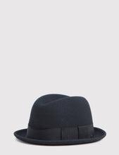 Load image into Gallery viewer, Bailey Timson Centre Crease Tribly Hat - Black
