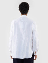 Load image into Gallery viewer, Our Legacy Shawl Zip Shirt (Linen Mix) - White
