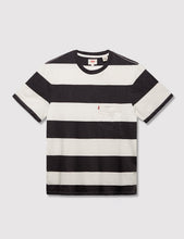 Load image into Gallery viewer, Levis Sunset Pocket T-shirt (Stripe) - Black Heather
