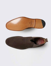 Load image into Gallery viewer, Grenson Declan Suede Chelsea Boot - Brown
