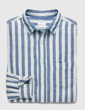Load image into Gallery viewer, Gant Rugger Oxford Stripe Shirt - Light Indigo
