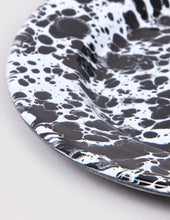 Load image into Gallery viewer, Splatterware Splatterware Lunch Side Plate - Black Marble

