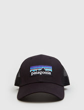 Load image into Gallery viewer, Patagonia P-6 Logo Trucker Hat - Black
