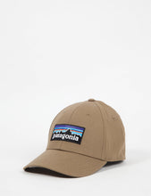Load image into Gallery viewer, Patagonia P-6 Logo Stretch Fit Hat - Ash Tan
