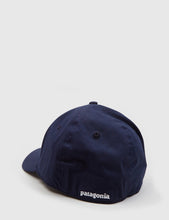 Load image into Gallery viewer, Patagonia P-6 Logo Stretch Fit Hat - Navy
