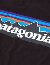 Load image into Gallery viewer, Patagonia P-6 Logo T-Shirt - Black
