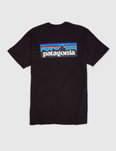 Load image into Gallery viewer, Patagonia P-6 Logo T-Shirt - Black
