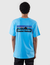 Load image into Gallery viewer, Patagonia P-6 Logo T-Shirt - Skipper Blue
