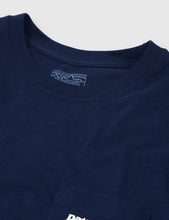 Load image into Gallery viewer, Patagonia P-6 Logo Pocket T-Shirt - Navy Blue
