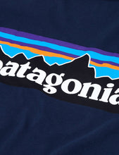 Load image into Gallery viewer, Patagonia P-6 Logo Pocket T-Shirt - Navy Blue
