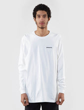 Load image into Gallery viewer, Patagonia P-6 Logo Long Sleeve T-Shirt  - White
