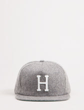 Load image into Gallery viewer, Huf Classic H Wool Snapback Cap - Grey Heather
