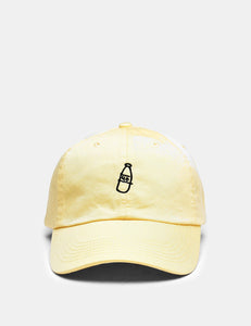 40s & Shorties Scribble Bottle Dad Cap - Yellow