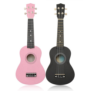 21 Inch Basswood Soprano Ukulele Hawaiian Guitar 12 Frets