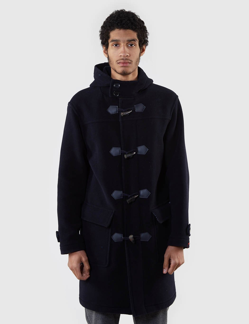 Armor Lux Malo Duffle Coat - Rich Navy