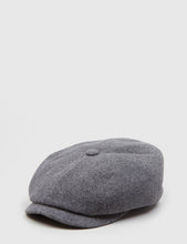 Load image into Gallery viewer, Stetson Hatteras Newsboy Cap - Grey
