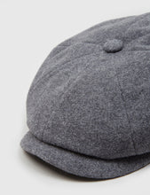 Load image into Gallery viewer, Stetson Hatteras Newsboy Cap - Grey
