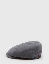Load image into Gallery viewer, Stetson Hatteras Newsboy Cap - Grey
