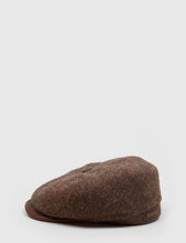 Load image into Gallery viewer, Stetson Hatteras Newsboy Cap - Brown
