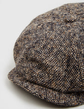 Load image into Gallery viewer, Stetson Hatteras Donegal Newsboy Cap - Brown Mix
