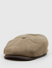 Load image into Gallery viewer, Stetson Hatteras Seward Newsboy Cap (Canvas) - Brown
