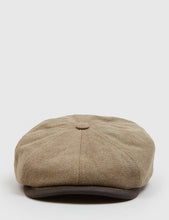 Load image into Gallery viewer, Stetson Hatteras Seward Newsboy Cap (Canvas) - Brown
