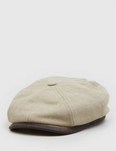 Load image into Gallery viewer, Stetson Hatteras Seward Newsboy Cap (Canvas) - Khaki
