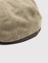 Load image into Gallery viewer, Stetson Hatteras Seward Newsboy Cap (Canvas) - Olive Green
