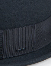 Load image into Gallery viewer, Bailey Timson Centre Crease Tribly Hat - Black

