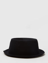 Load image into Gallery viewer, Bailey Crowe Pork Pie Hat - Black
