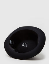 Load image into Gallery viewer, Bailey Crowe Pork Pie Hat - Black
