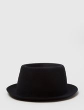 Load image into Gallery viewer, Bailey Crowe Pork Pie Hat - Black
