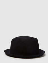 Load image into Gallery viewer, Bailey Chipman Fedora Hat - Black
