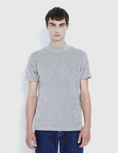 Load image into Gallery viewer, Soulland Benny Velour Jersey T-Shirt - Grey
