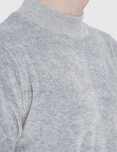 Load image into Gallery viewer, Soulland Benny Velour Jersey T-Shirt - Grey
