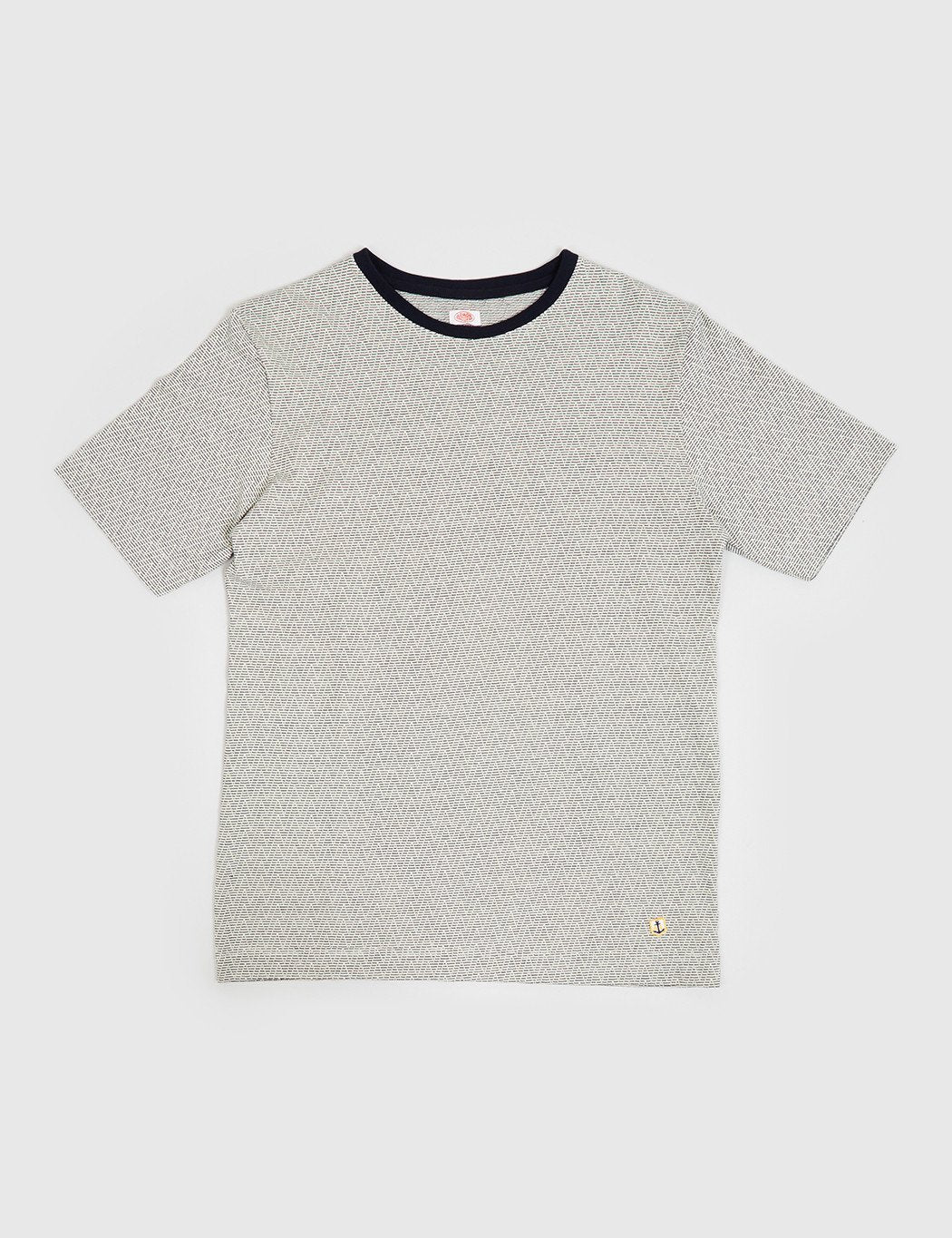 Armor Lux Jaquard ZigZag T-shirt - White