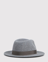Load image into Gallery viewer, Bailey Curtis Widebrim Fedora Hat - Oxford Grey Mix

