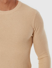 Load image into Gallery viewer, Gant Rugger Textured Knit Jumper - Warm Almond
