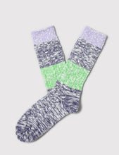 Load image into Gallery viewer, Wigwam Capri Block Strope Socks - Purple

