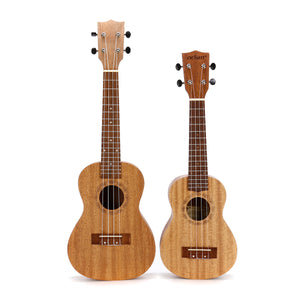 21 23 Inch 4 String Ukulele Mahogany Ukulele Guitar with Bag